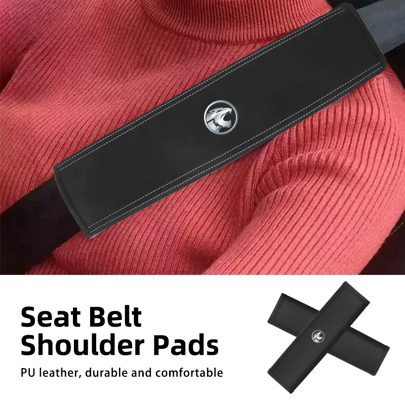 الجلود مقعد السيارة حزام غطاء وسادة حزام الأمان منصات حماية الكتف اكسسوارات السيارات ل Proton Exora Iriz R3 Wira Saga Satri