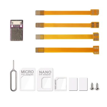 Mobiele Telefoon Ic Kaart Activering Tool Nano Sim Kaart Eject Converter Kaart Uitbreiding Adapter Nano Sim Fpc 15Cm Flex Kabel