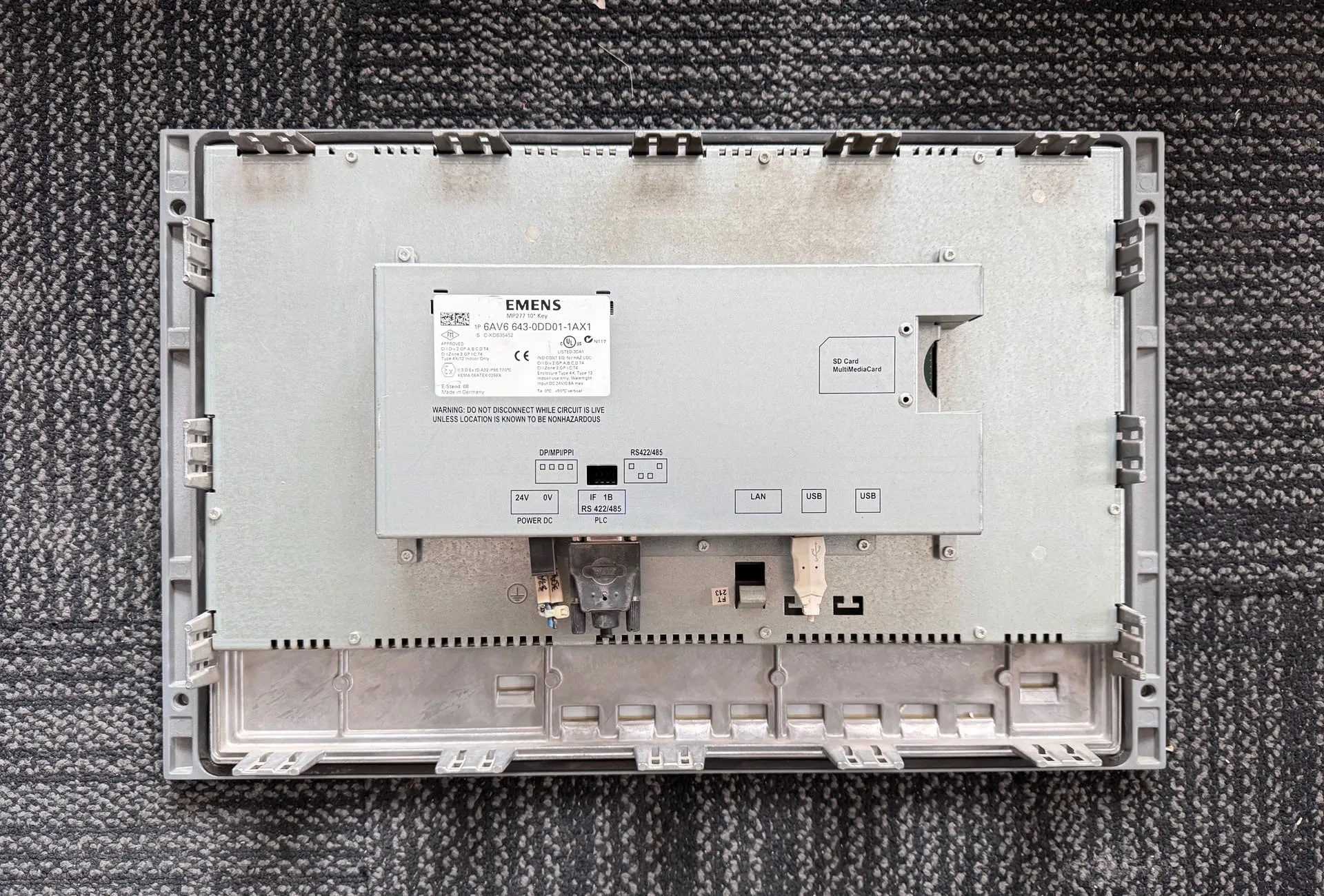 Siemens 6AV6 643-0CD01-1AX2용 6AV6643-0CD01-1AX2 HMI 패널
