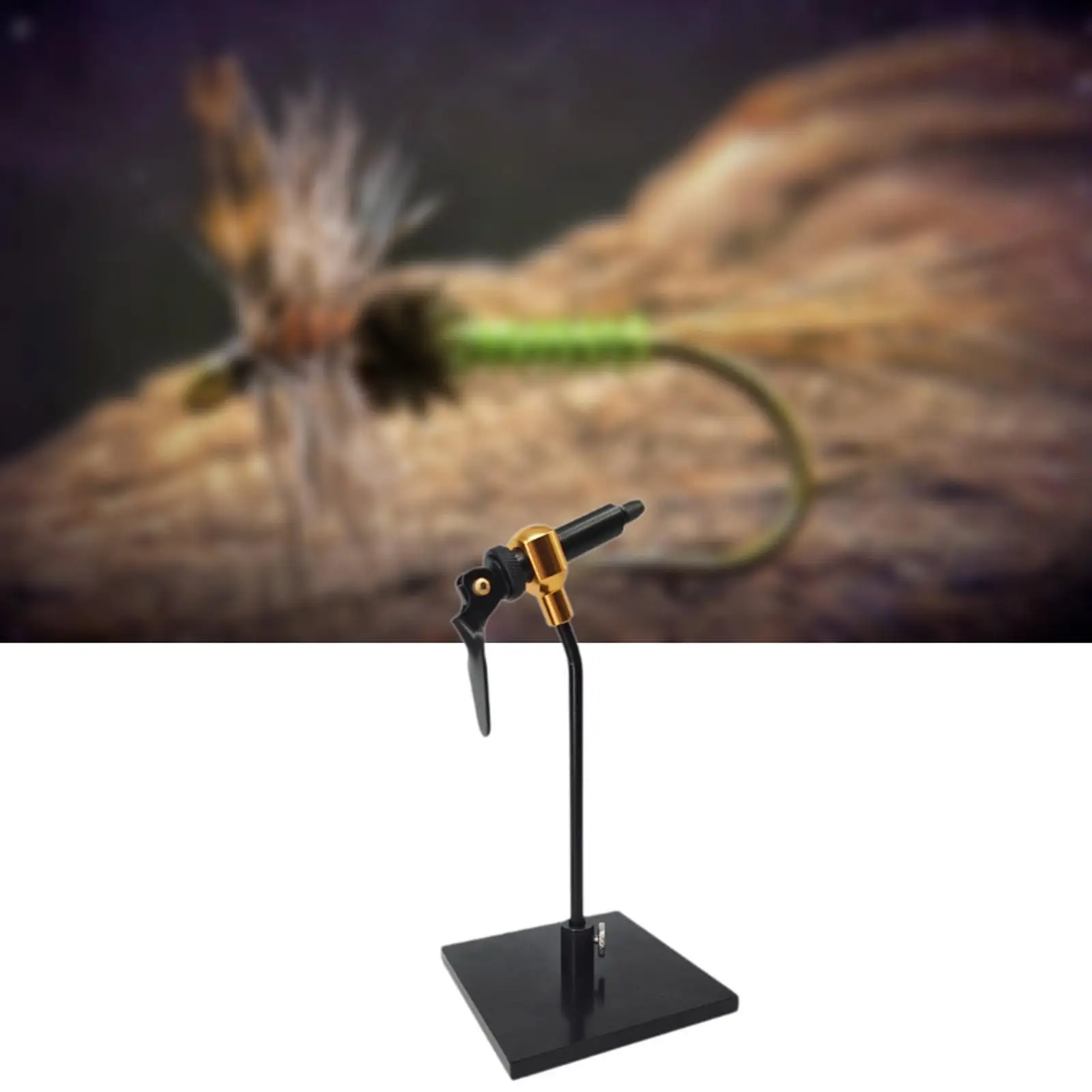 

Fly Tying Vise,Fly Lure Making Accessories,Easy to Use,Fishing Fly Tying Tool,Practical,Fishing Accessory Beginners Metal