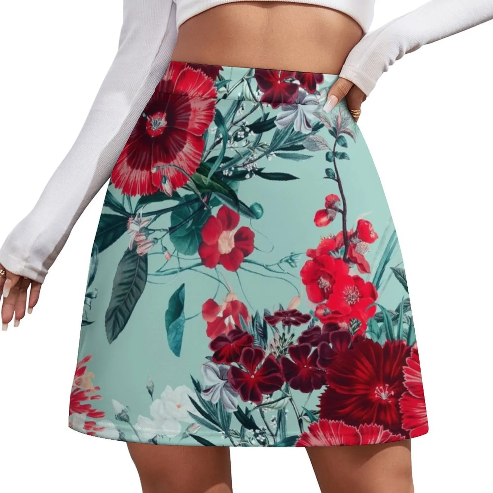 

Мини-юбка Secret Garden - I в стиле фейри-гранж, летние юбки, мини-юбка, женская одежда