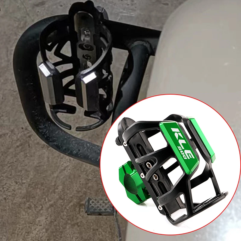 

KLE500 2026 мотоциклетная бутылка для напитков, держатель для чашки для KAWASAKI KLE500 KLE 500 SE KLE500SE kle500 2026 + аксессуары