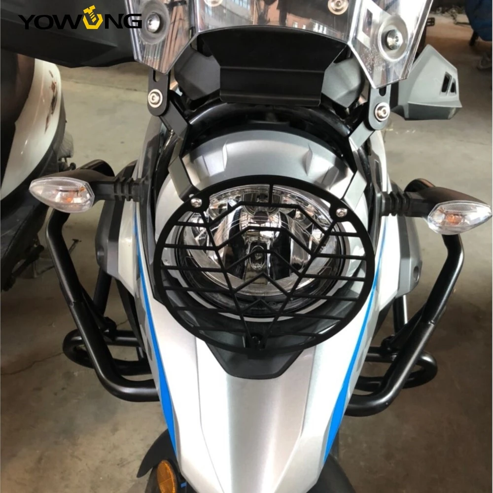 

FOR SUZUKI DL250 Motorcycle Headlight Head Light Guard Protector Cover Protection Grill HeadLamp Grill Guard Cover Protection