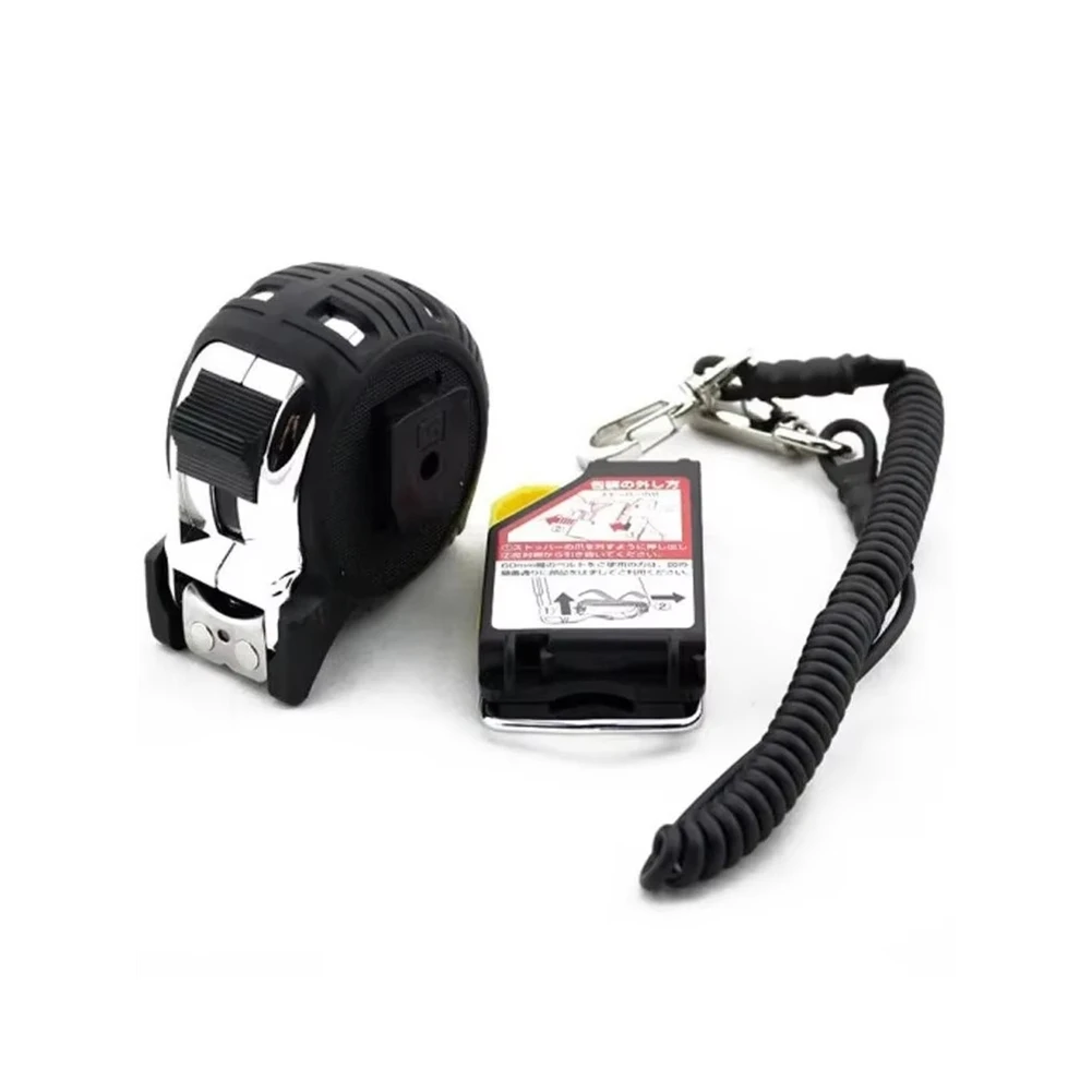 

ABKU-Double-Sided Drop-Resistant Steel Tape Measure Buckle& Safety Rope- Metric 1Pcs+ Lockable Design(1001-1654/-1909) Tool