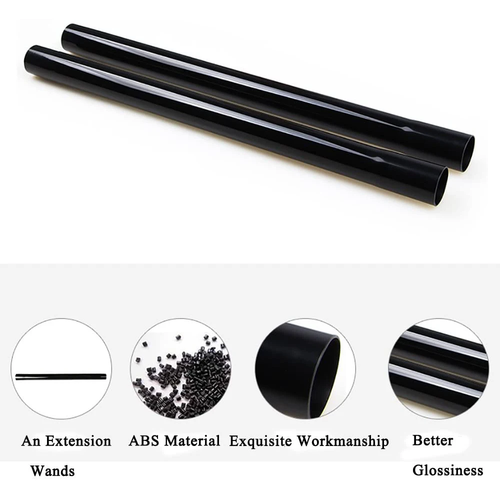 Baguettes d'extension universelles pour aspirateur, diamètre intérieur de 32mm, tuyau en plastique pour artisan, 1 pièce