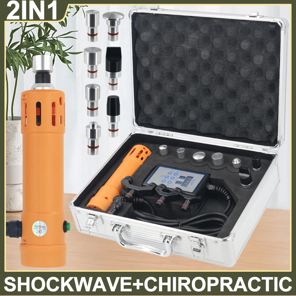 180MJ Shockwave Physiotherapy Tools Body Relaxation Massager 2 in 1 Therapy Pain Relief Healthcare Therapy Machine 2025 New