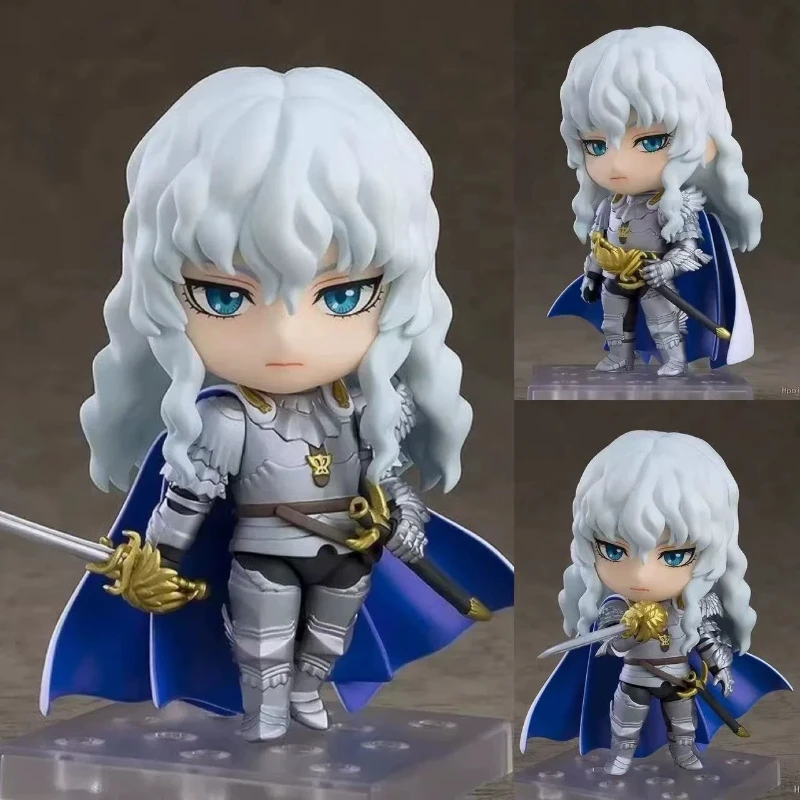 Figura de acción coleccionable Nendoroid Berserk Griffith 2544 con rostros intercambiables y articulaciones móviles, adorno de escritorio para fanáticos del anime.