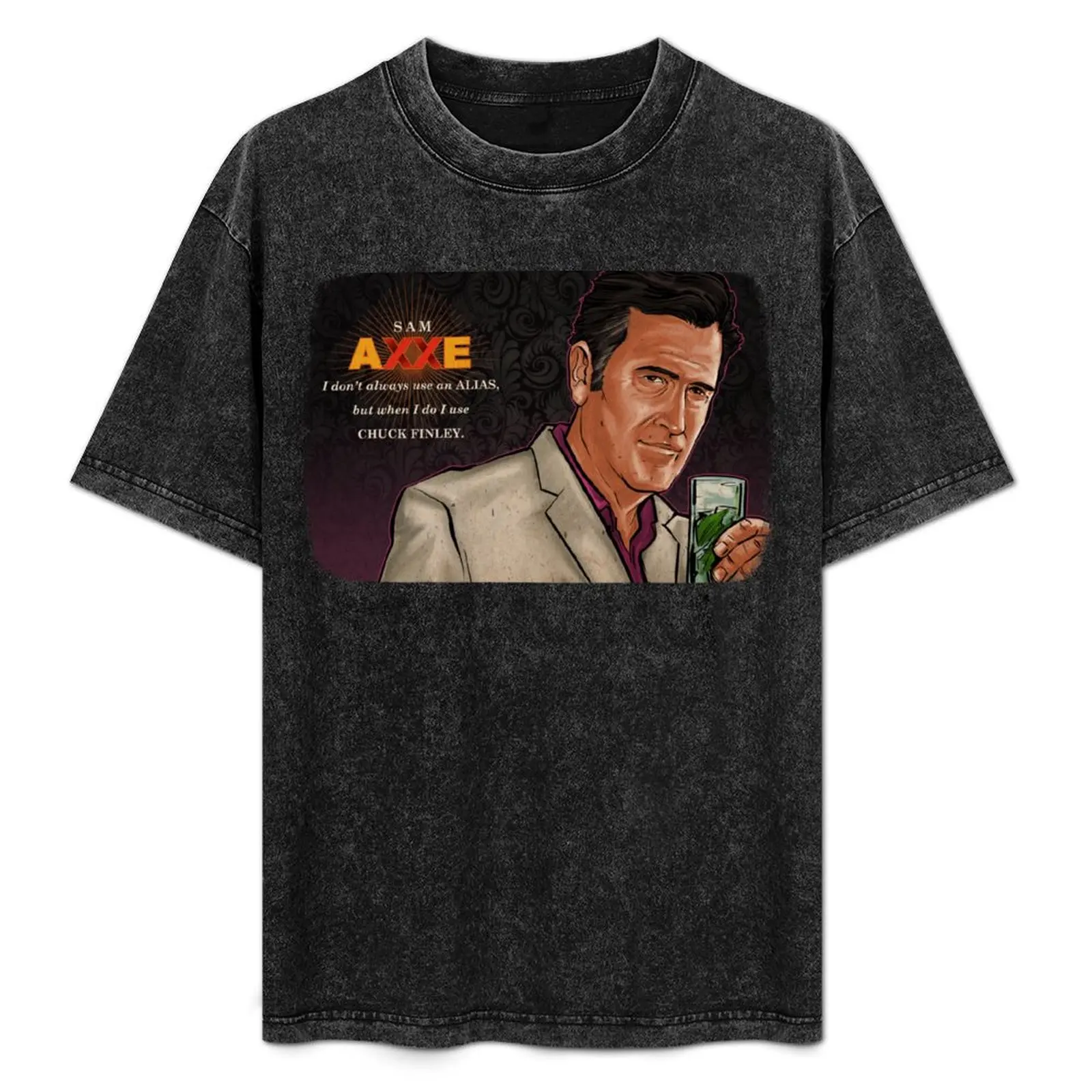 Chuck Finley T-Shirt Streetwear Print Tee Shirt