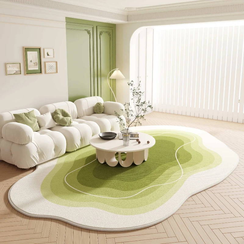 Cream Style Living Room Decoration Carpet Cloud-shaped Rugs for Bedroom Fluffy Soft Plush Mat Home Thickened Non-slip Area Rug