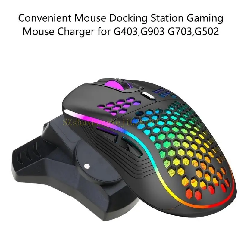 

Convenient Charging Stand Mouse Docking Station for G903,G703,G502,G403 Mouse,Fast Charging Dock Mouse Charger with USB Cable