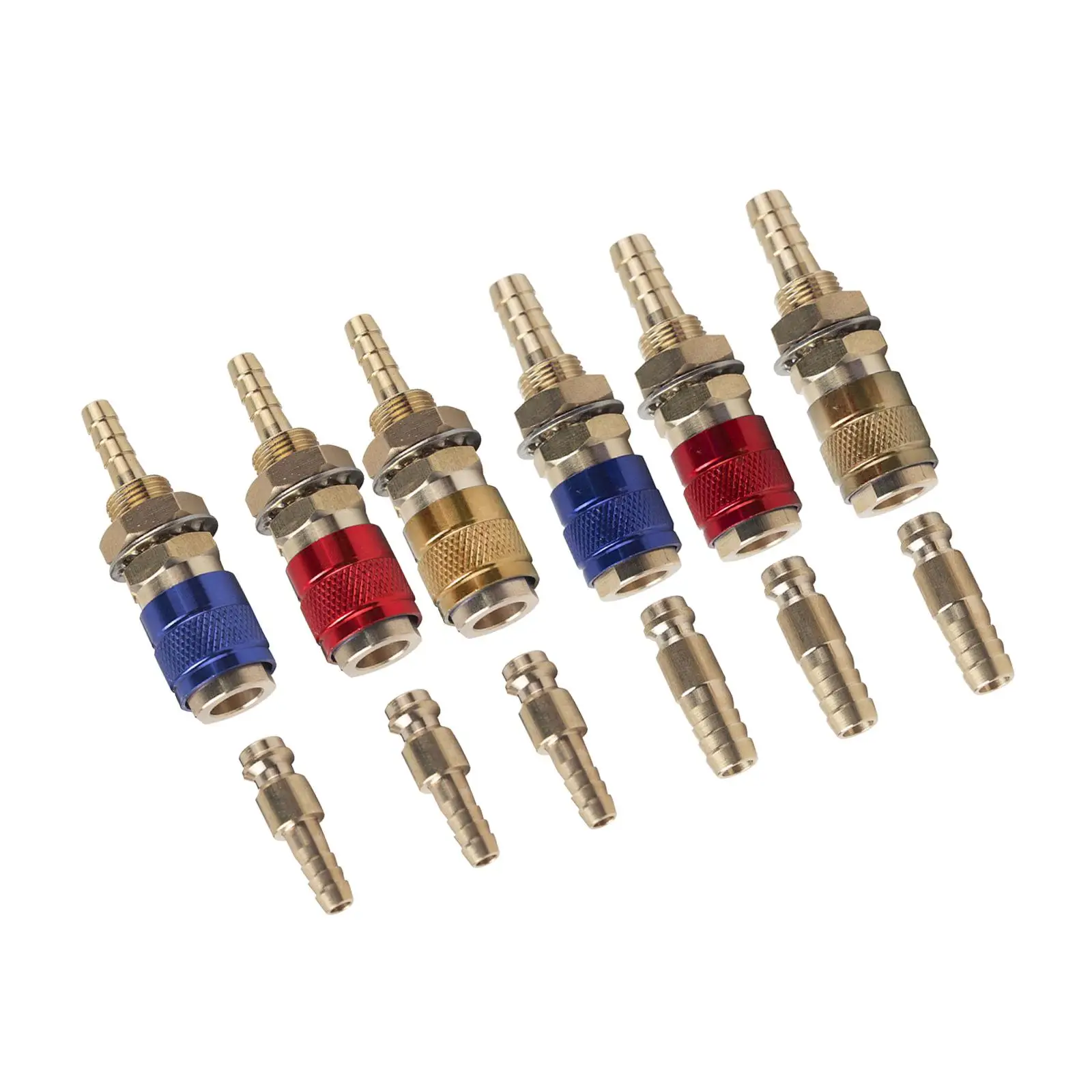 Quick Connect Brass Adapter for Welding Torch Water Gas Fast Joint Suitable for MIG TIG Welder Torch
