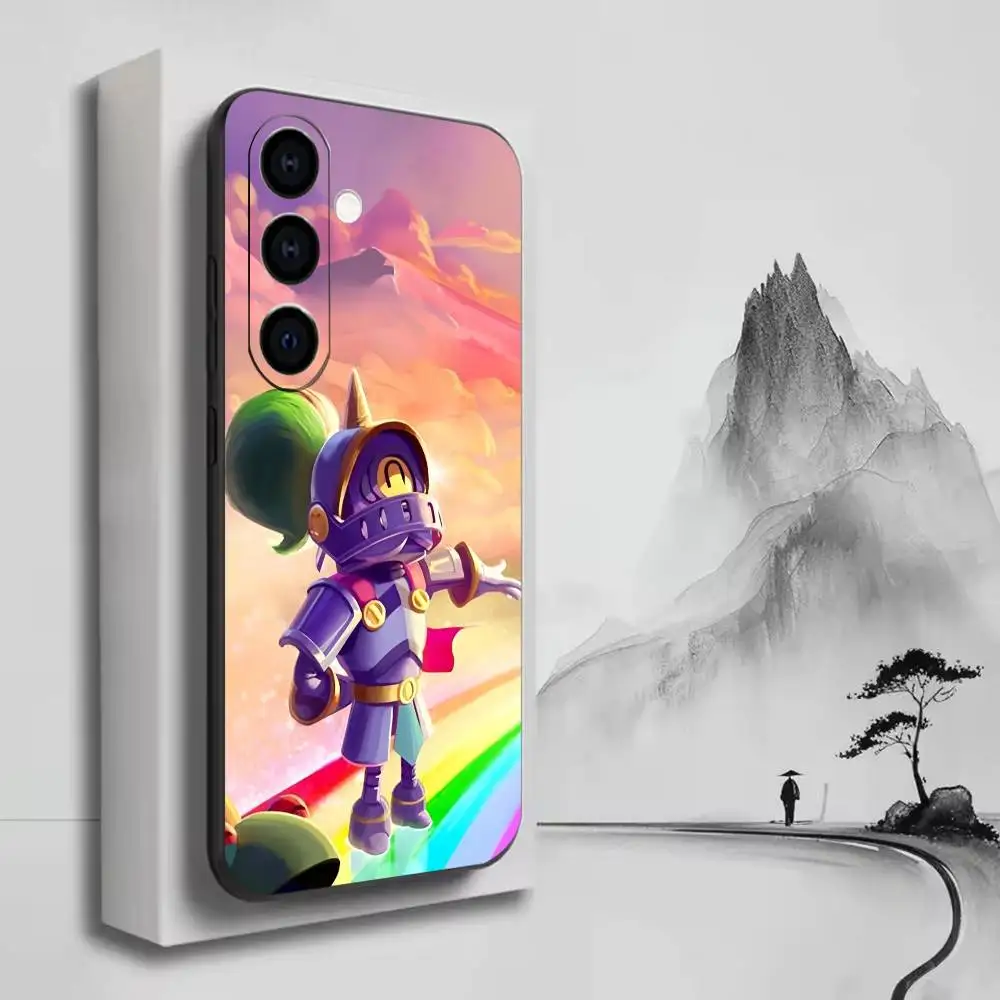 F-Funny game B-Brawl Stars-s Phone Case For Samsung A72,A53,A71,A70,A52,A73,A51,Silicone Black Soft - view 4