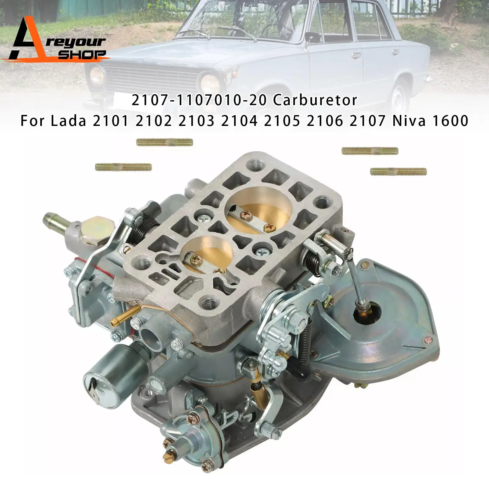 

2107-1107010-20 Карбюратор для Лада 2101 2102 2103 2104 2105 2106 2107 Нива 1600