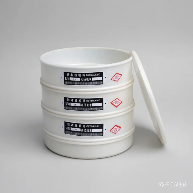 

10-200 Mesh Nylon Screen PVC Frame Plastic Sieve R20cm Standard Inspection Test Sampler