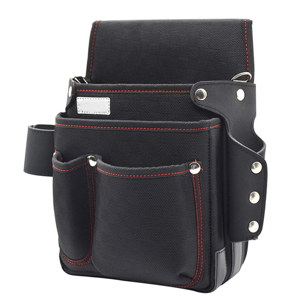 Tool Pouch Multi-functional Waterproof Drill Holster Waist Tool Bag Electric Waist Belt Tool Pouch Bag for Wrench Hammer