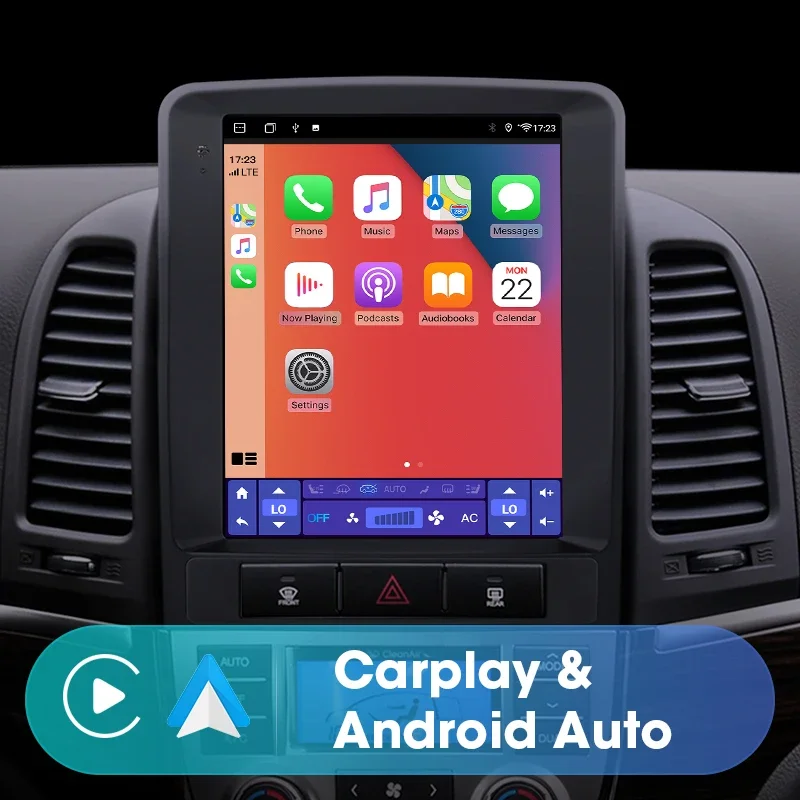 Radio samochodowe 2 Din Android 12 Multimedialny odtwarzacz wideo do Hyundai Santa Fe 2 2006-2012 Nawigacja GPS Carplay Auto Stereo RDS DSP