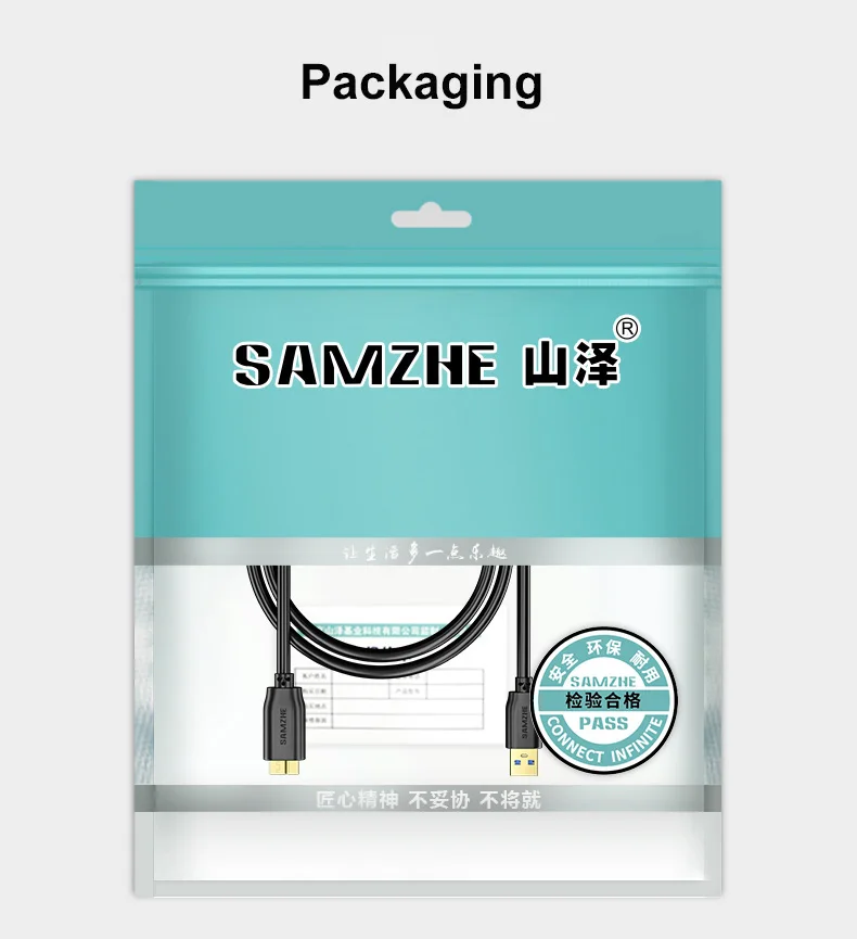 SAMZHE Festplatte Externe Kabel USB Micro B Kabel HDD Kabel Micro Datenkabel SSD Sata Kabel für Festplatte micro B USB 3,0 Kabel – Detail 10