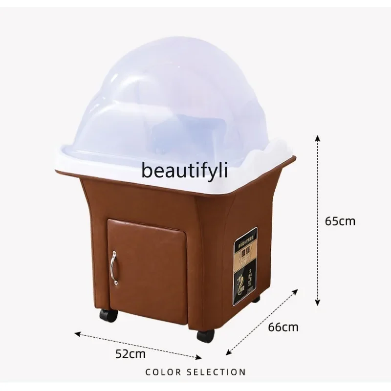 Water Circulation Head Massager Can Be Connected to the Water Shampoo Chair Movable Head Treatment Basin Fumigation Spa Spa Spa