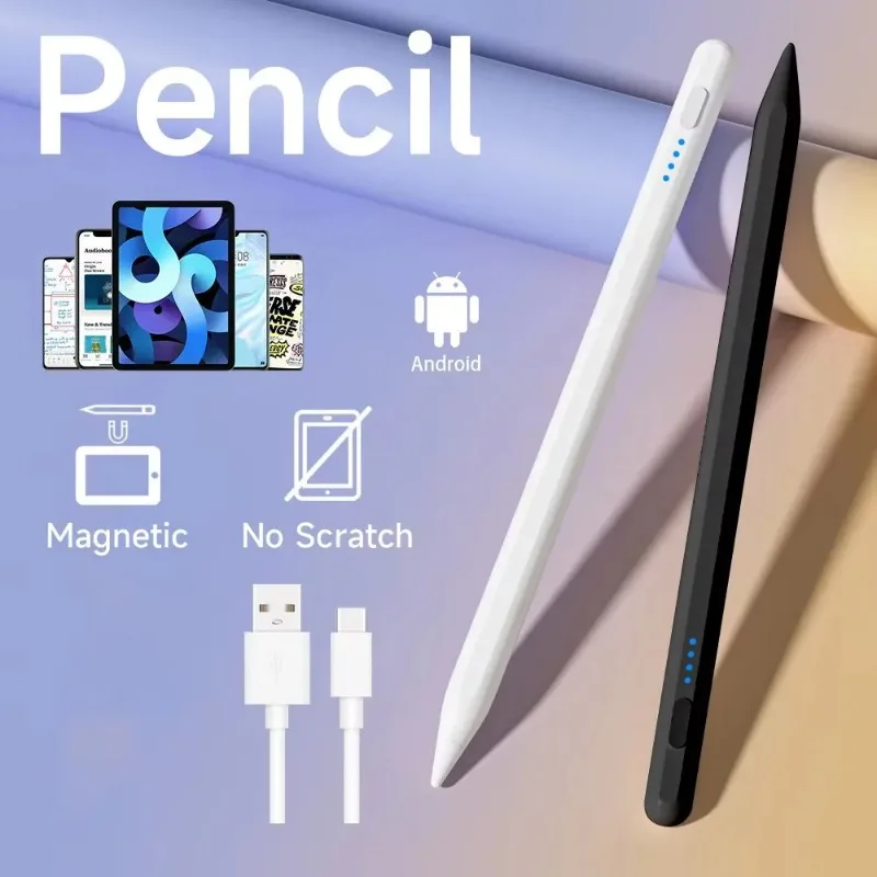 Rechargeable Stylus Pen for Xiaomi Redmi Pad SE 4G 8.7 Pro 12.1 SE 11 Inch Xiaomi Poco Pad 12.1 6S Pro 12.4 5Pro 5 6 Pro 11 Inch