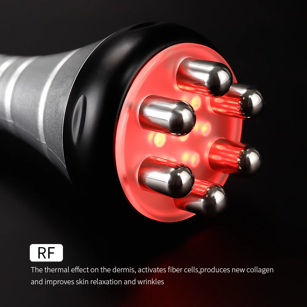 2MHz 無線周波数 RF スキンリフティングマシン目首しわ除去赤色光顔の引き締め多極 RF 美容装置