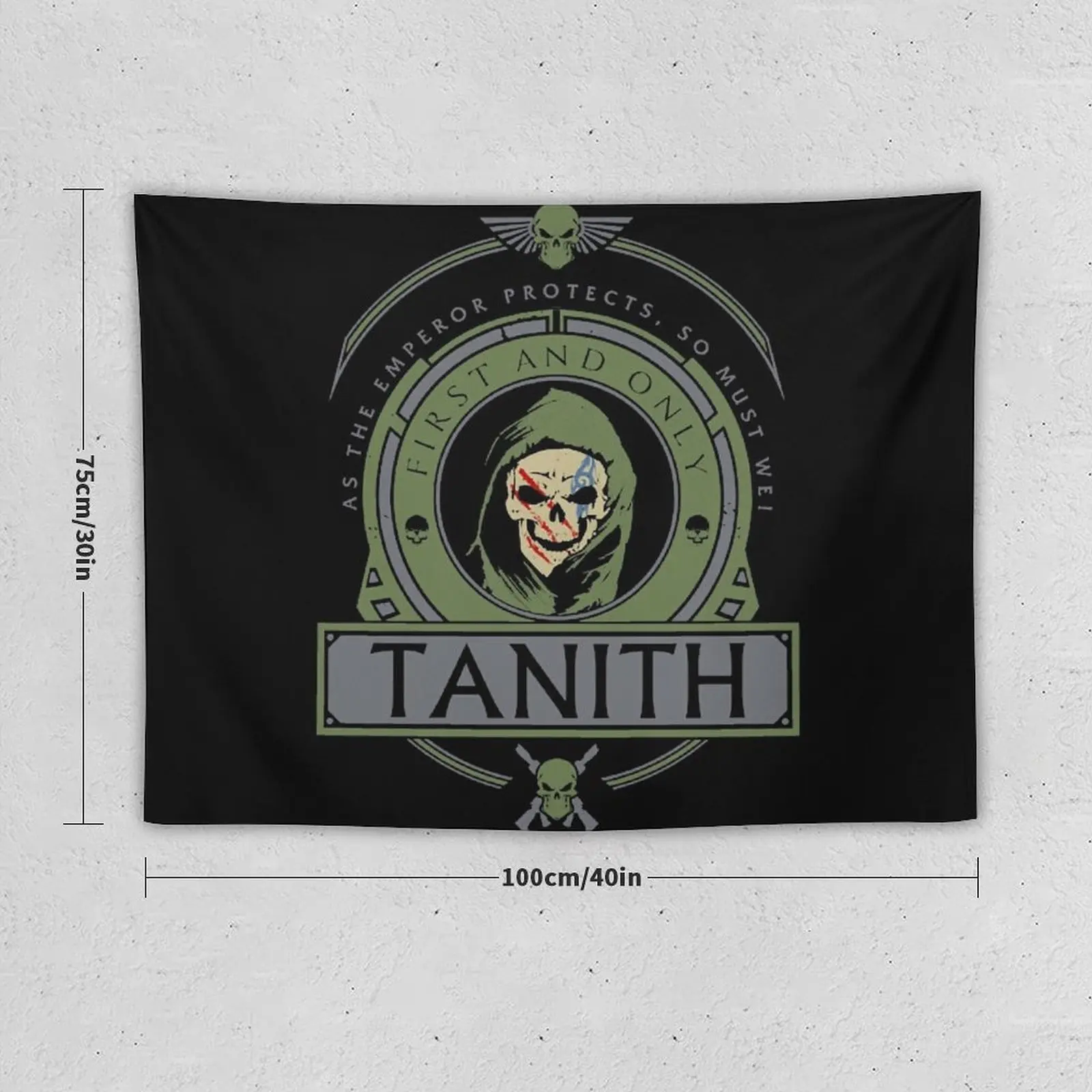 TANITH - CREST EDITION 1 Tapestry Nordic Home Decor Wall Tapestries Aesthetic Room Decor Home Decor Aesthetic Tapestry