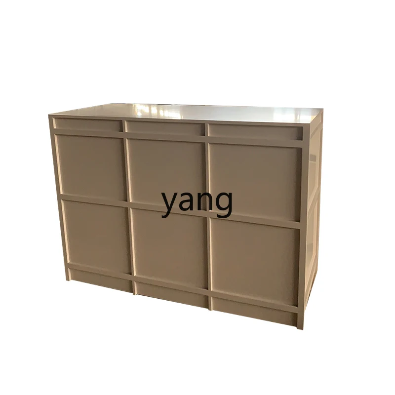 

CX Paint Reception Desk Cashier Bar Zhongdao Side Cabinet Clothing Store Beauty Salon Reception Desk