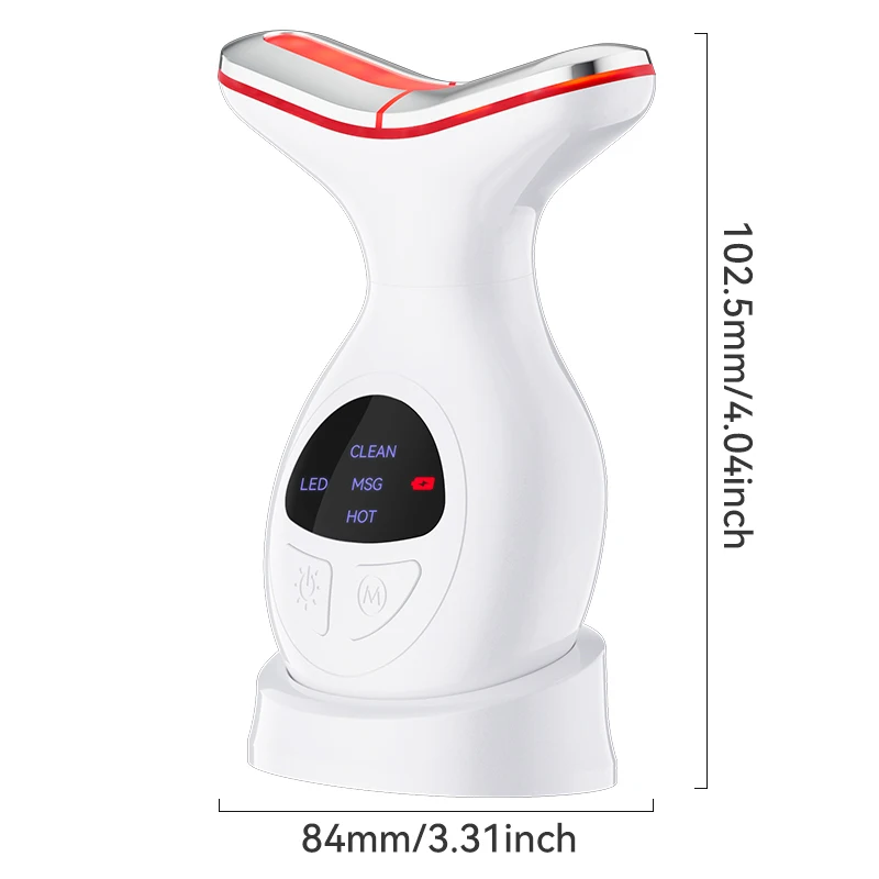 Face and Neck Beauty Device True Beauty Facial Massager for Skin Care, Firm, Tightening and Smooth Personal Use Appliance view 3