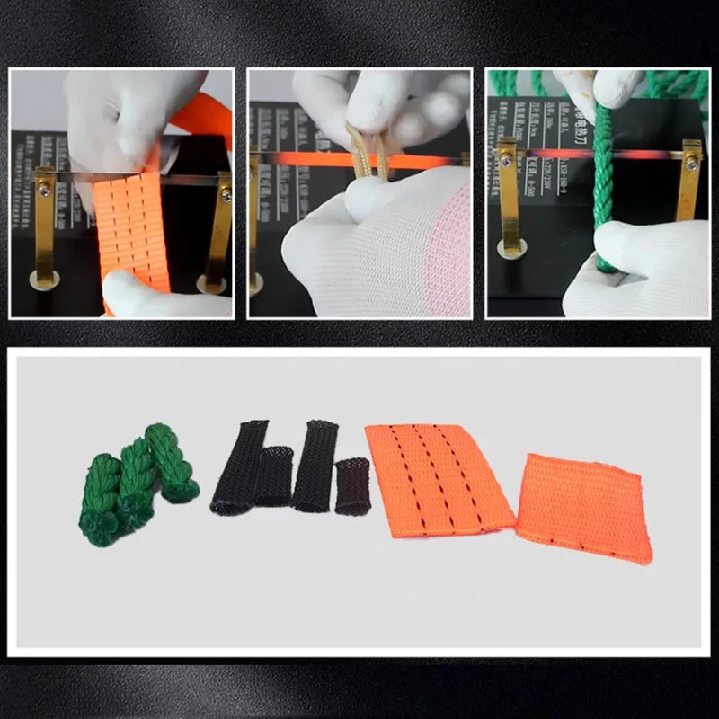 

Desktop polyester and nylon strap cutting machine AC 220V 160W - wear-free edge banding