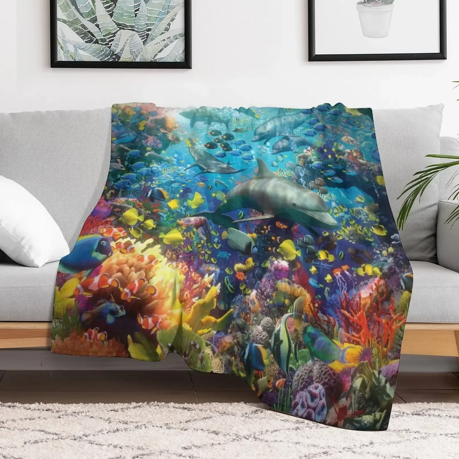 The Red Sea Throw Blanket halloween Heavy Blankets