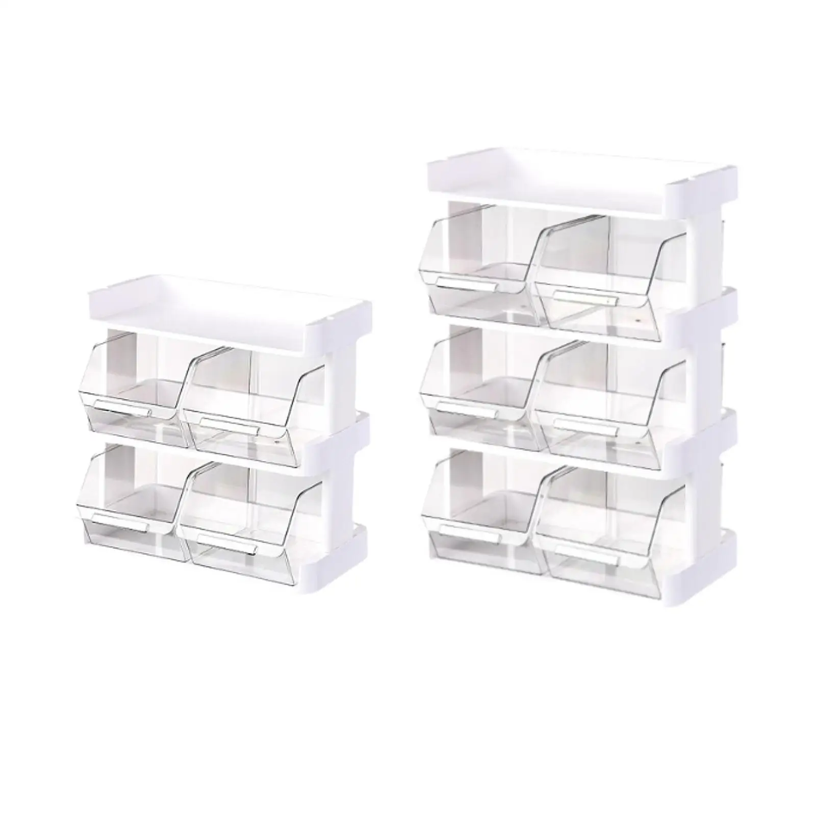 Storage Holder Rack Cosmetic Storage Box Coffee Pod Storage Tea Bag Organizer for Home Bedroom Kitchen Dining Condiments