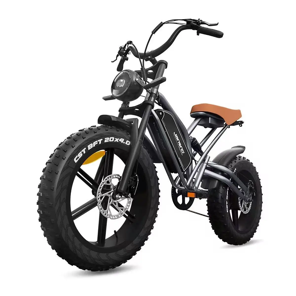 JANSNO X50 Elektrofahrrad Motor 48V17AH Akku 20*4 Zoll All-Terrain-Fat-Tire-E-Bike für Erwachsene mit 7-Gang-Shimano-Schaltung