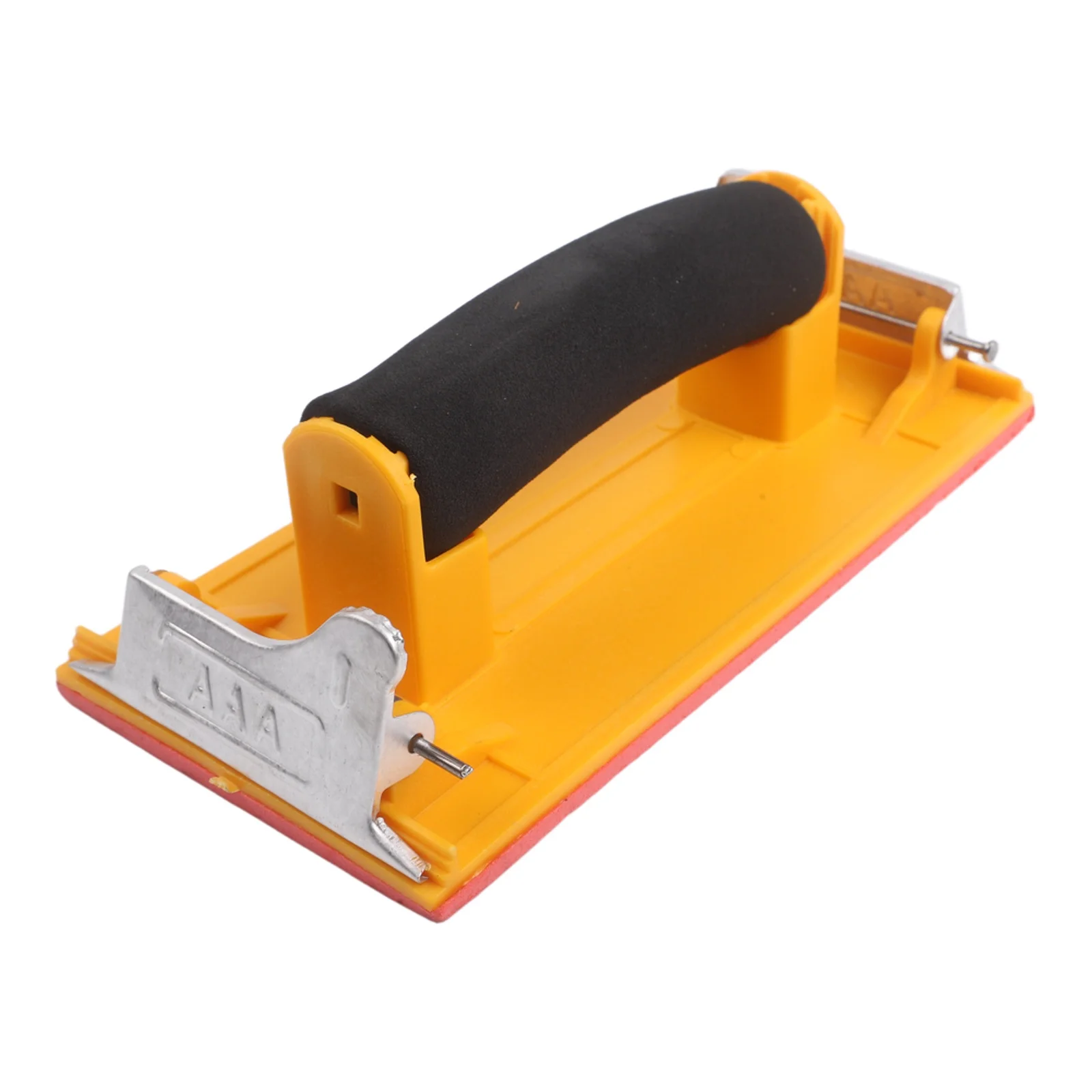 1 Stück Schleifpapierhalter Schleif- und Polierwerkzeug Handschleifer Holzbearbeitungs-Schleifwerkzeug Wandschleifbrett Metallclip für Holz und Metall – Detail 16
