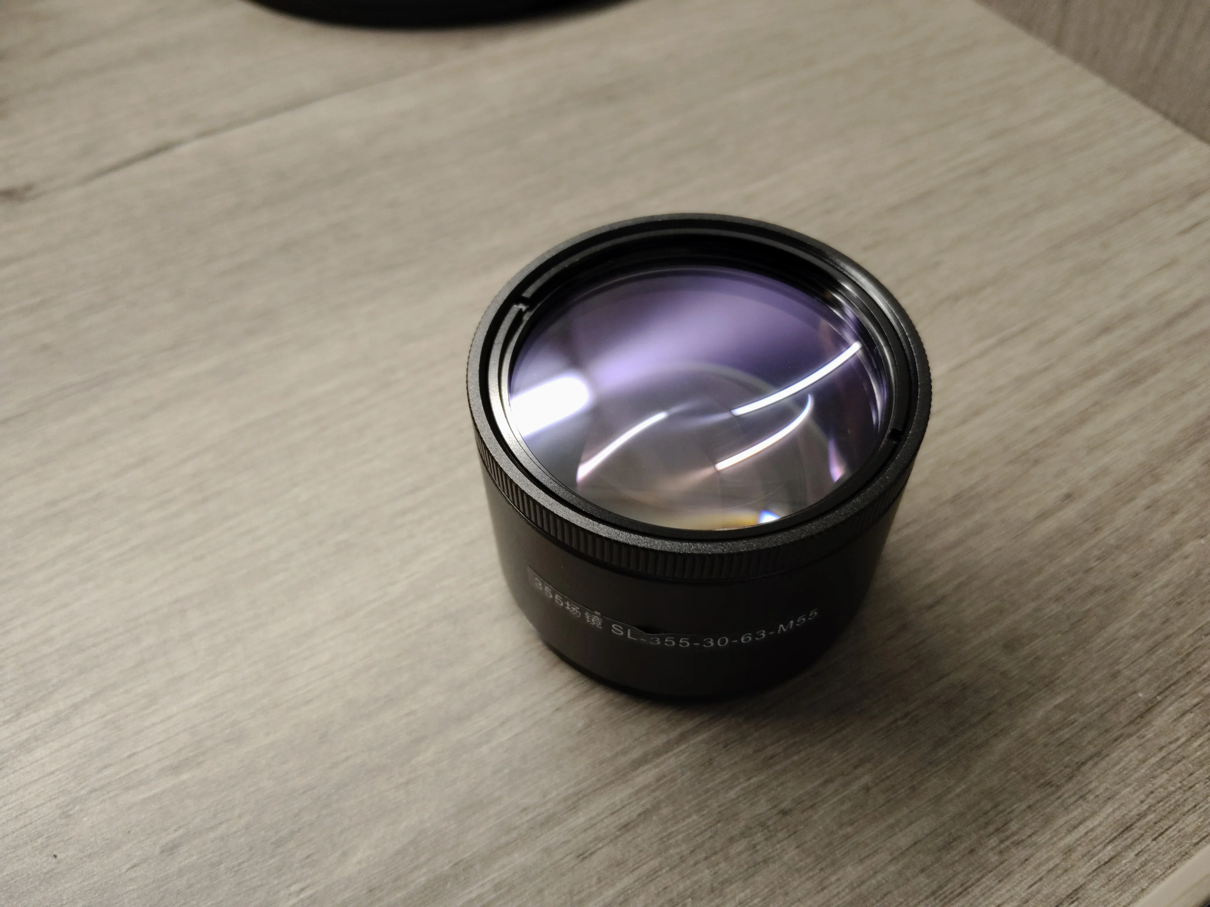 Lensa F-Theta Telecentric Scan 355nm untuk Mesin Visi Industri, Lensa Fokus Laser UV, Penjualan Pabrik, 5MP 10MP, Mount C Tetap