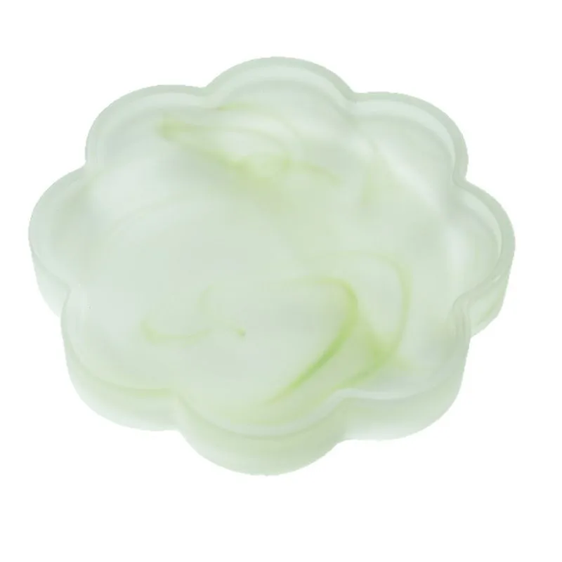 

Glazed pot bearing, frosted glass dry bubble tray, teapot holder