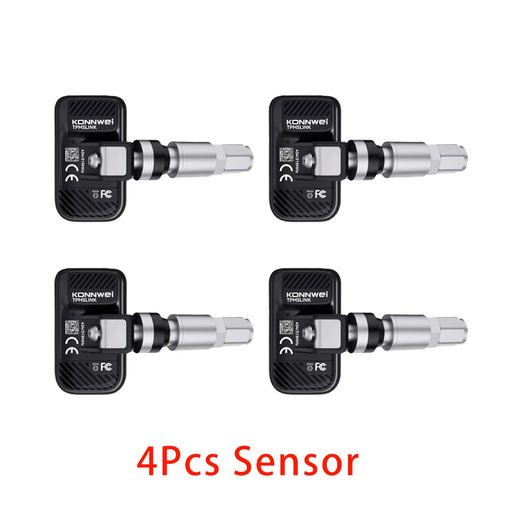KONNWEI TK100 TPMS Programmeertool Bandenspanningssensor Activator 315/433MHz OBD Relearn TPMS Levenslange Gratis Update voor Alle Auto's