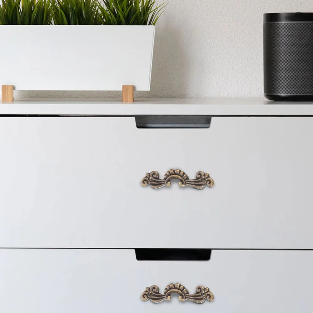 

10Pcs Zinc Alloy Small Vintage Cabinet Knobs Decorative Drawer Handles Wardrobe Kitchen Door Pulls Wardrobe Knobs