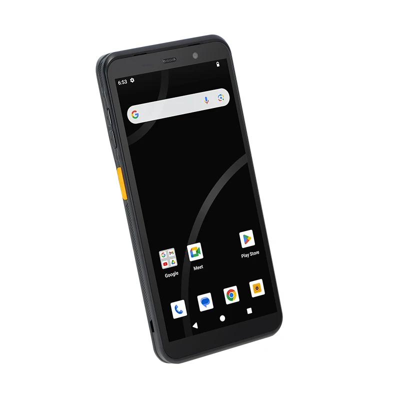 أندرويد 13 تتفاعل UHF محطة بيانات الباركود المحمولة المساعد الشخصي الرقمي 4 + 64G 6 ''شاشة 5000mAh بطارية عالية السعة للوجستيات المستودعات