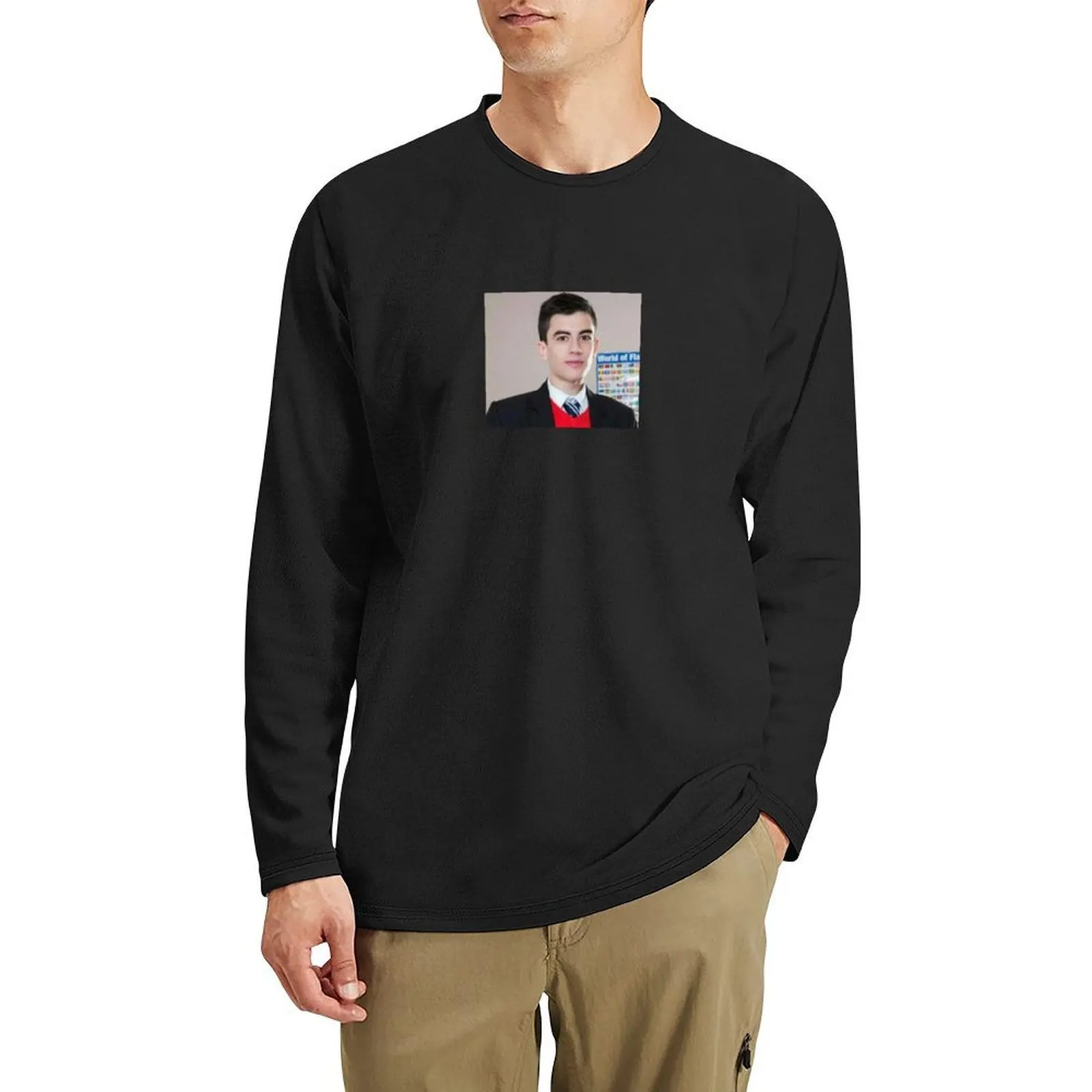 Camiseta larga Jordi El Nino Polla, sudadera, ropa de anime, camisetas de gran tamaño, camisetas pesadas para hombres