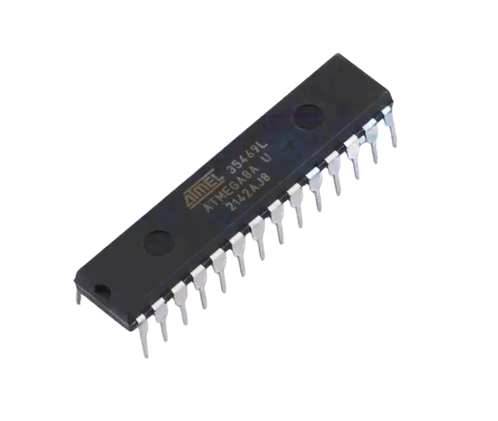 Original genuine product - Direct-insert ATMEGA8A-PU AVR microcontroller / 8K flash memory microcontroller DIP-28