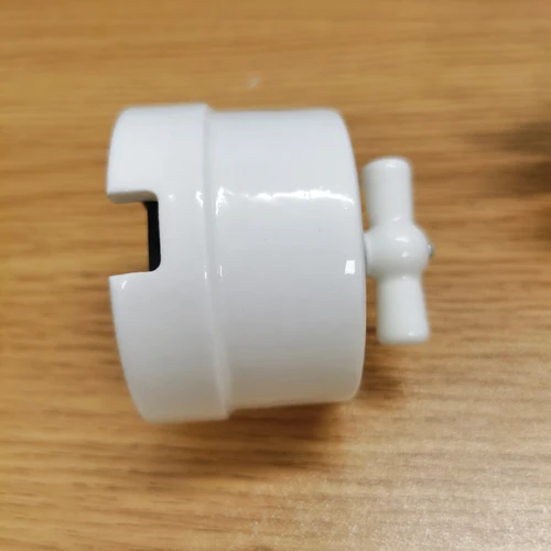 Imagen 2 del producto Interruptor giratorio de cerámica de alta calidad para lámpara de pared, interruptor de perilla de luz inteligente, 10A, 250V, para decoración del hogar