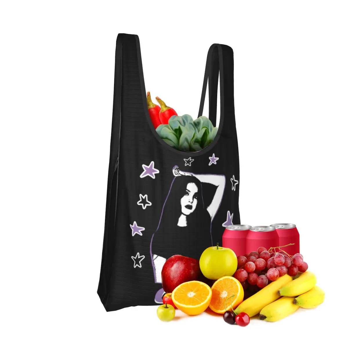 

Сумка для покупок Olivia Guts World Tour, портативные сумки-тоут, складная сумка-шоппер на плечо, продуктовая сумка