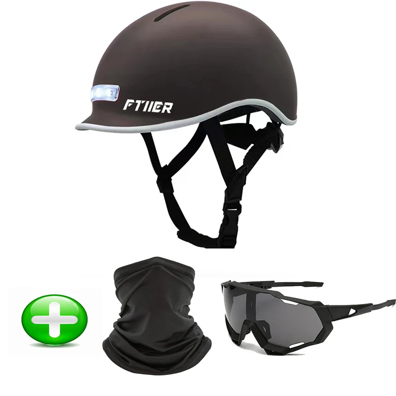 Mountain MTB Road Bike Lighting Helmet Night Riding Warning Light Helmet Can Replace the LOGO Cycling Accessories