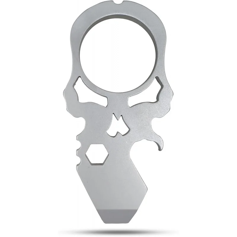 4-in-1 키체인 병따개 스크루드라이버가 포함된 멀티툴, 딸, 아내 또는 아들에게부터 아빠, 아버지 및 남성에게 선물 - 해골