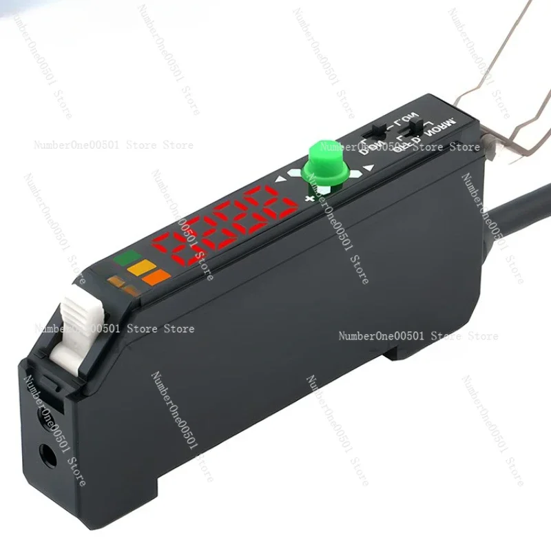 TAKEXF80R Fiber Optic Sensor Easy to Set Up Digital Display Amplifier Long Range High Speed Detection