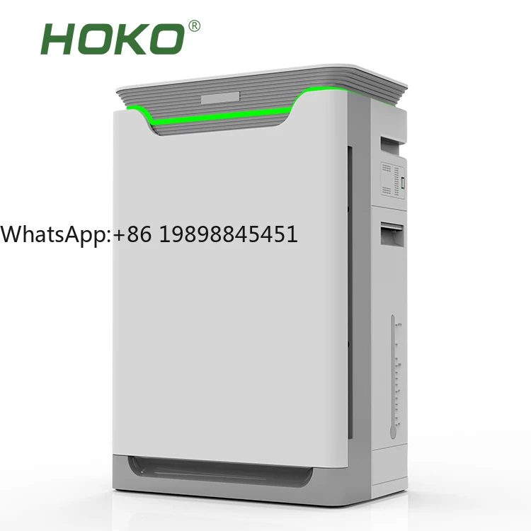 

Smart Commercial Home Room Big Area Air Cleaner UV H13 Hepa 13 Filter Air Washers Humidifiers and Air Purifier With UVC