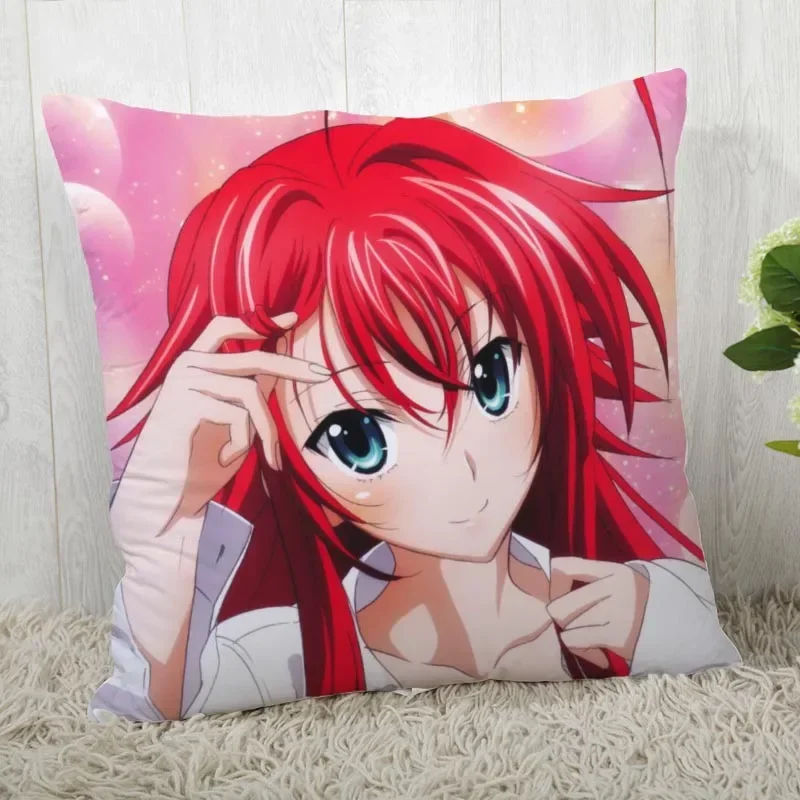 High School DxD Pillow Cover Customize Pillow Case Modern Home Decorative Pillowcase For Living Room 45X45cm A19.12.13