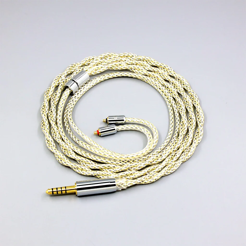 

TypeS 23AWG Litz Shielding Silver OCC Earphone Cable For UE Live UE6Pro Lighting SUPERBAX IPX T2 8938
