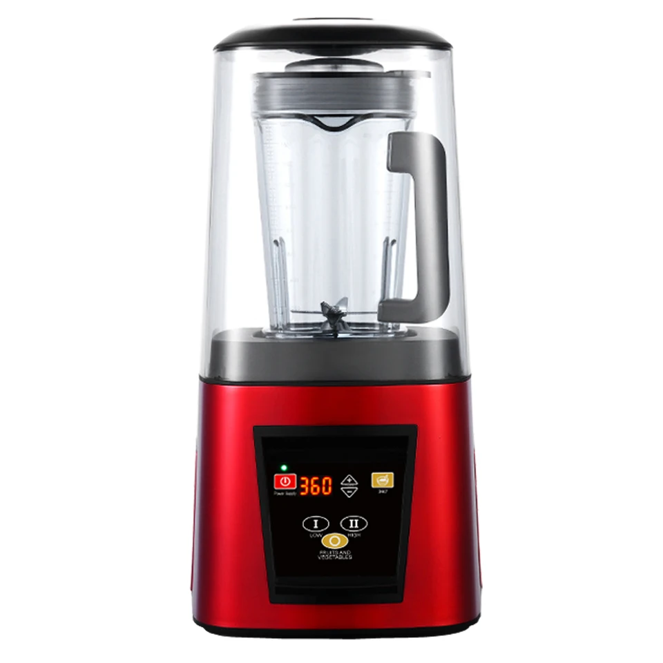 A7700 Commercial Blender, 1800W Vacuum Blender Professional-Grade Quiet Shield with Timer