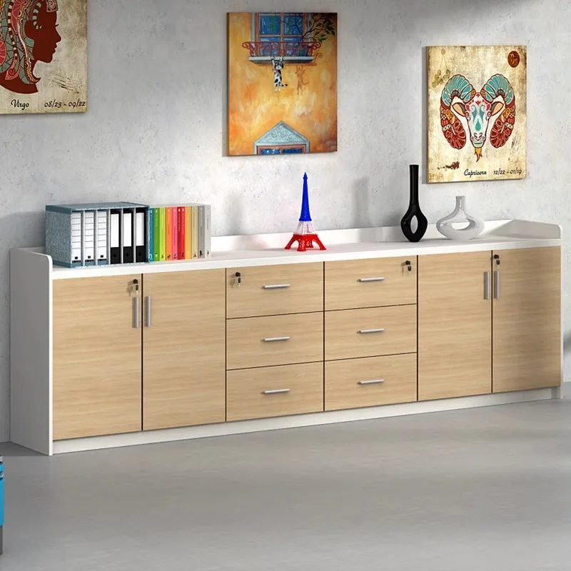 LH file short cabinet tea storage long cabinet simple modern office furniture floor-to-ceiling bookcase