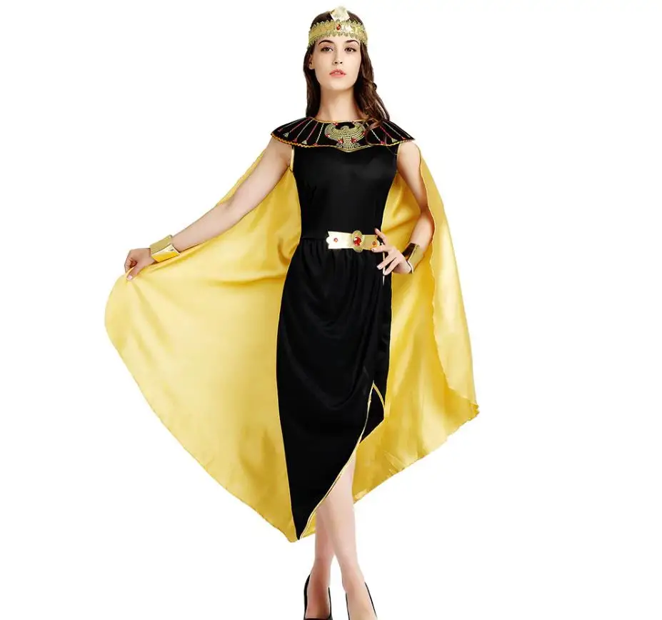 22 Styles Adult Pharaoh Queen High Priest Egyptian Cleopatra Costume Women Men Ancient Egypt Fancy Dress Cosplay Clothes